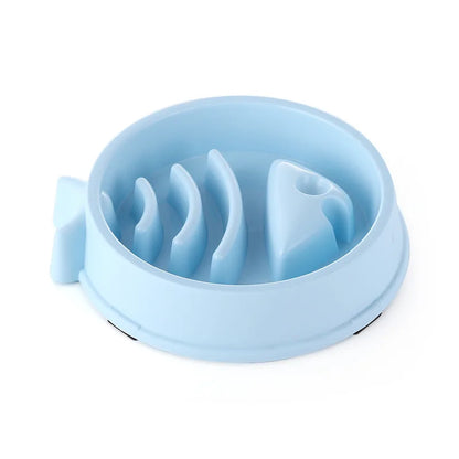 Slow Feeder Dog & Cat Bowl – Anti-Choking, Non-Slip, Healthy Eating Pet Bowl