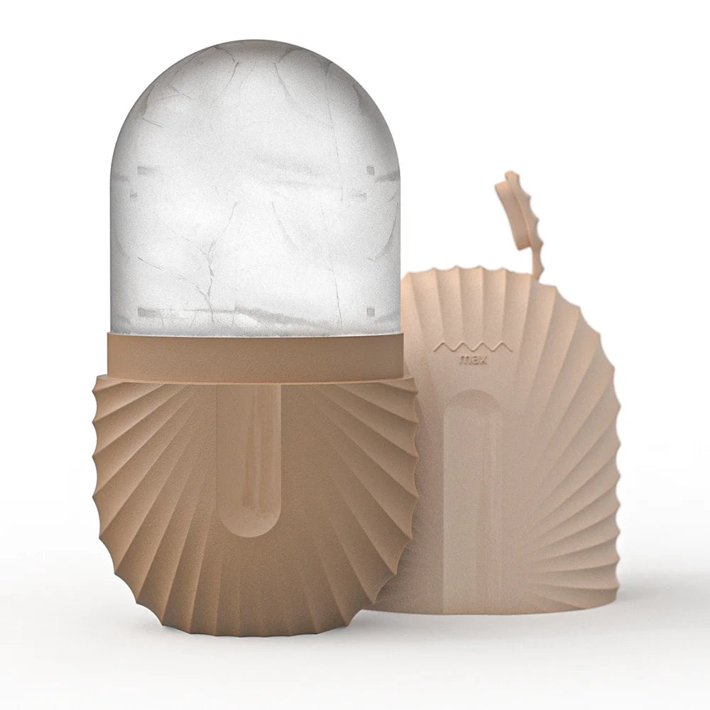Ice Face Roller & Gua Sha Skincare Set