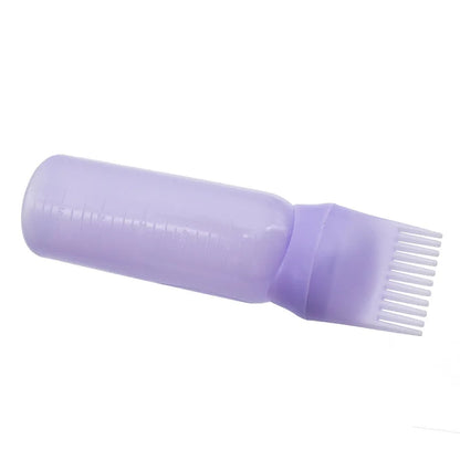 Hair Dye & Oil Applicator Bottle with Comb