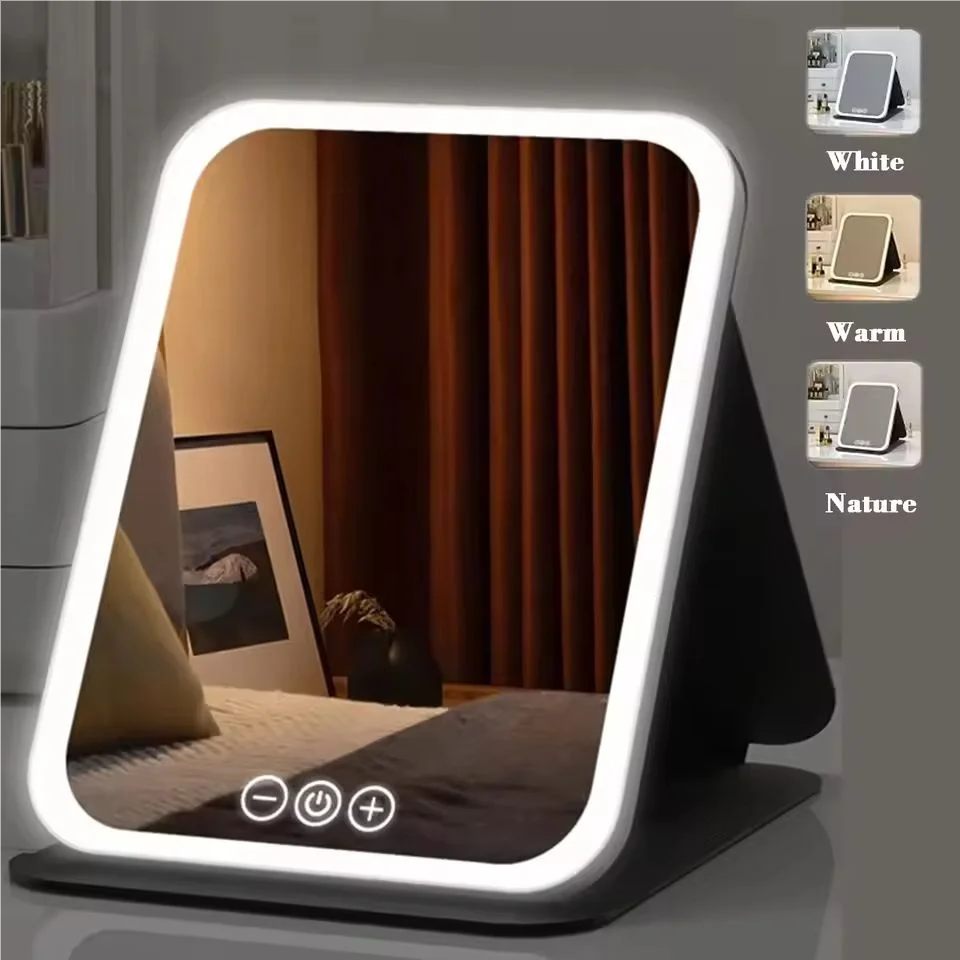 Foldable Vanity Mirror