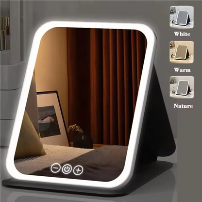 Foldable Vanity Mirror