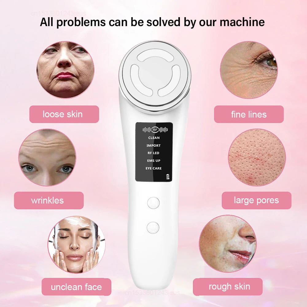 EMS Microcurrent Face Lifting & Anti-Ageing Facial Massager