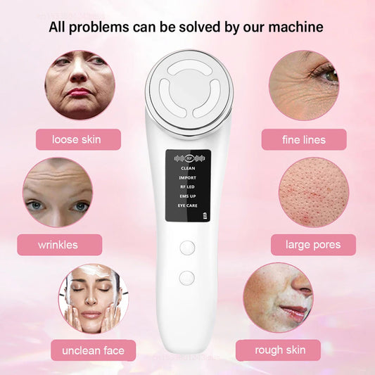 EMS Microcurrent Face Lifting & Anti-Ageing Facial Massager