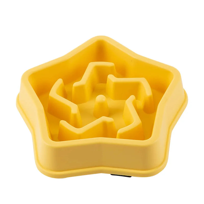 Slow Feeder Dog & Cat Bowl – Anti-Choking, Non-Slip, Healthy Eating Pet Bowl