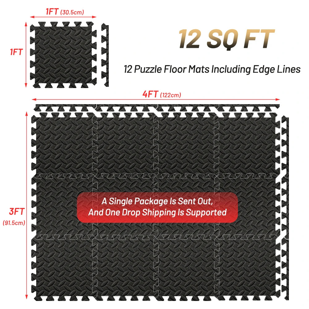 Puzzle Fitness Mat