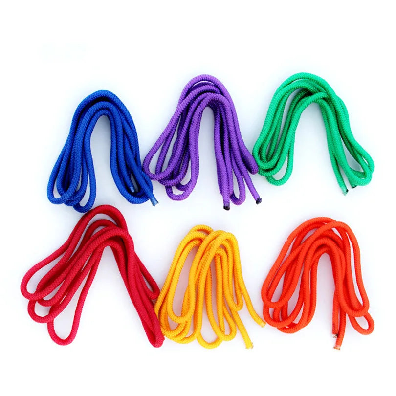 Gymnastics Rainbow Colour Jump Rope