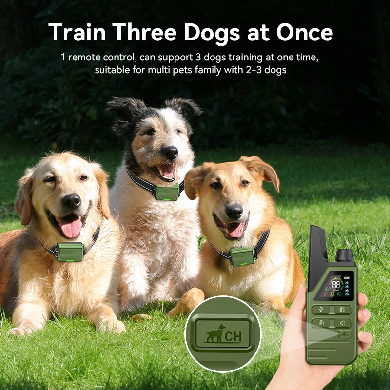 Advanced Electric Dog Training Collar with Remote