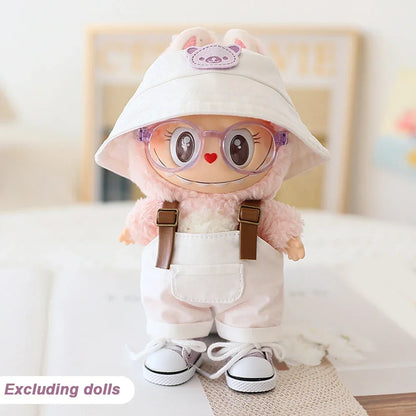 Mini Doll Clothes & Accessories Set – For 17cm Labubu Idol Dolls