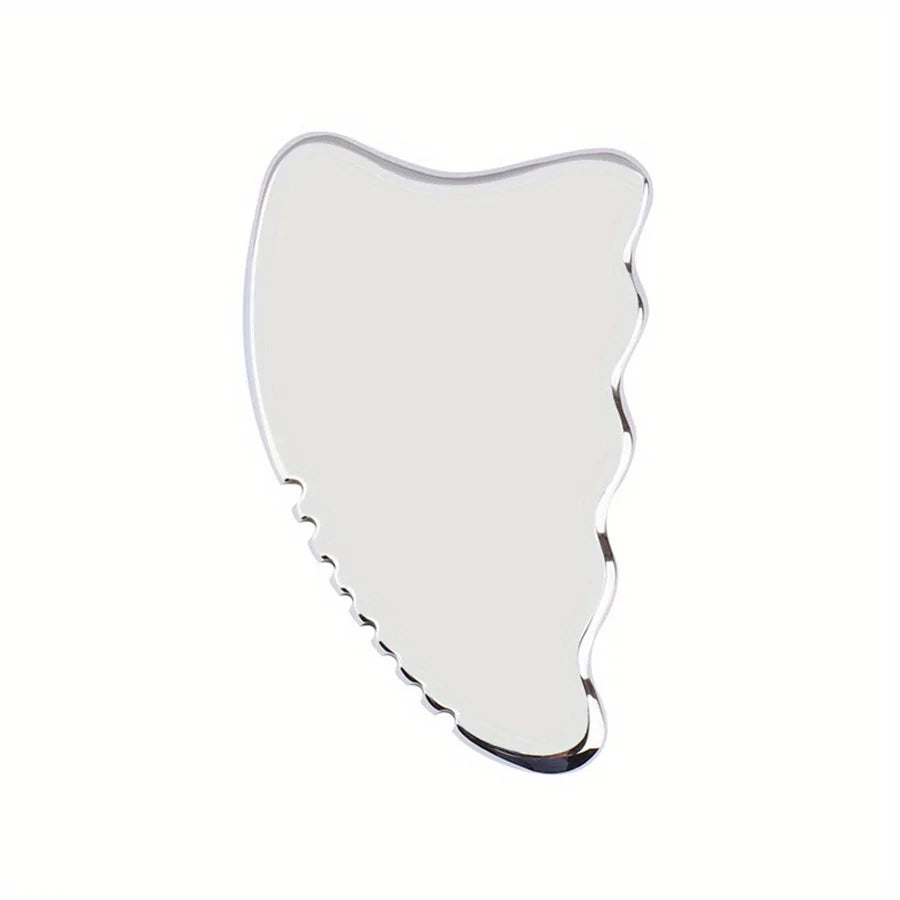 LuxGua Stainless Steel Facial Gua Sha Board by Haraps.com