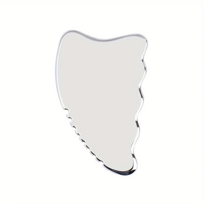 LuxGua Stainless Steel Facial Gua Sha Board by Haraps.com