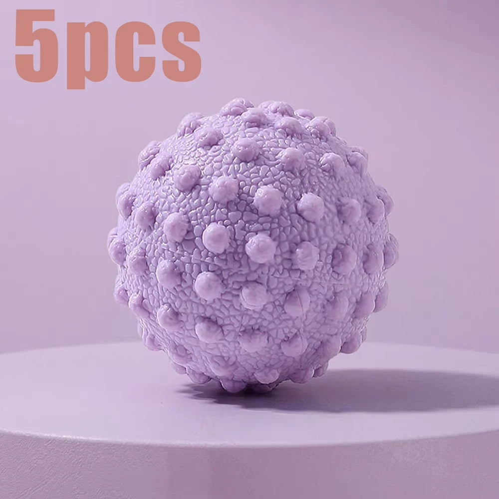 Fascia Ball – Raised Point Massage Ball for Yoga, Posture, Waist, Back & Foot Relief