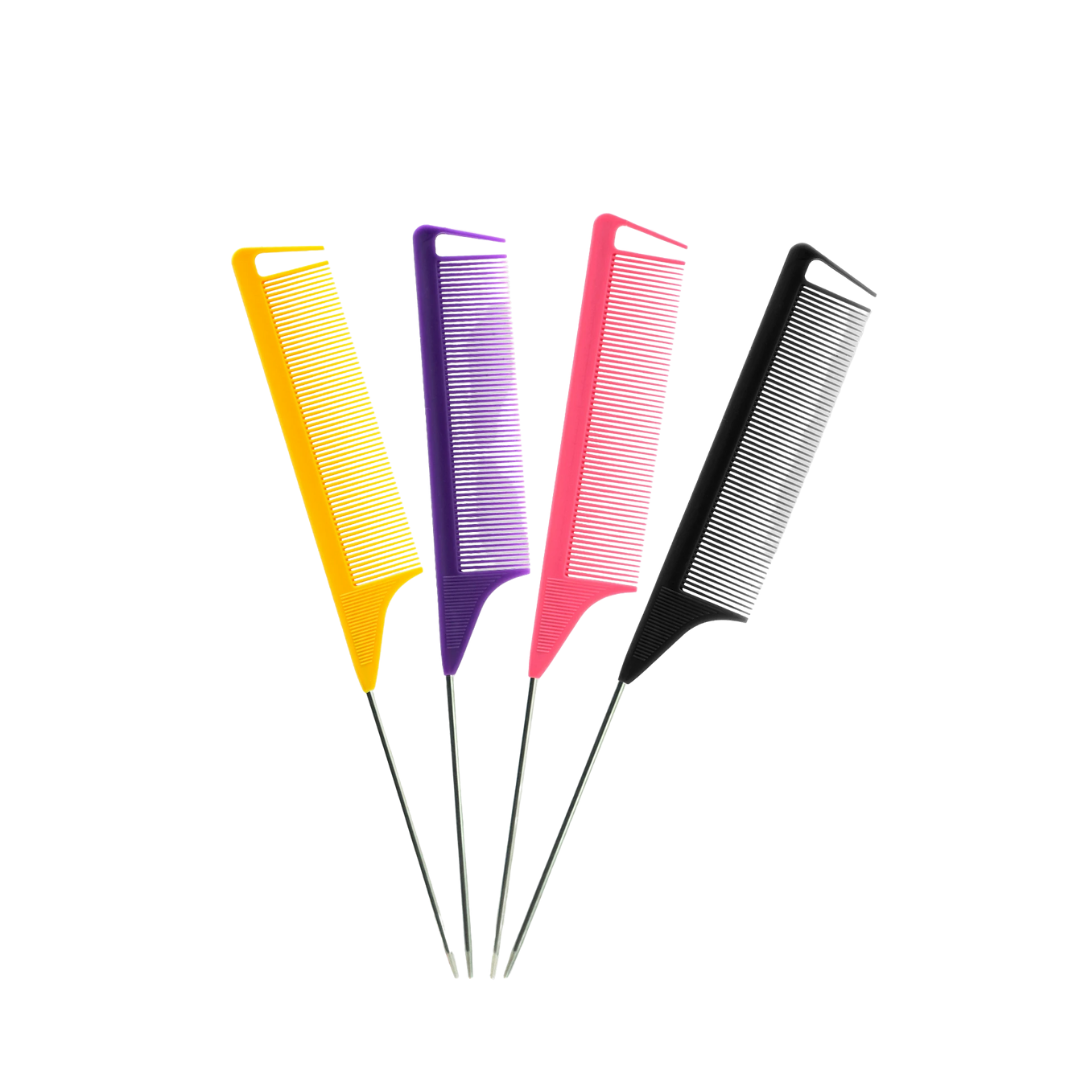 Pro Fine Tooth Rat Tail Comb/Set