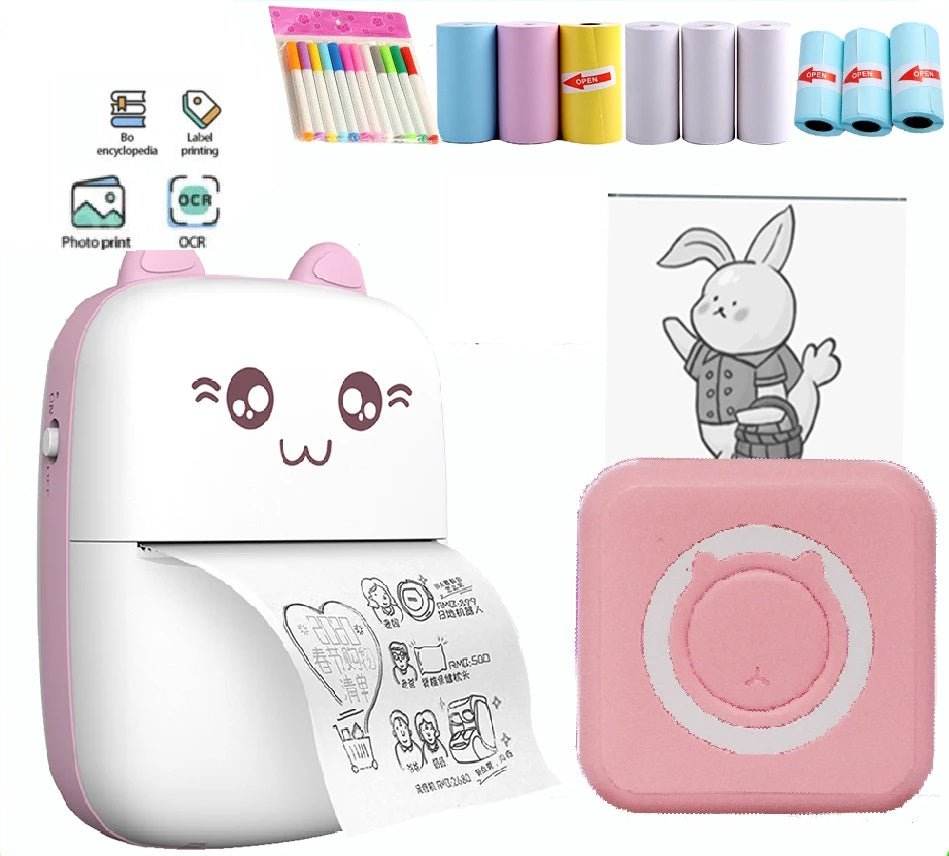 Wireless Portable Mini Thermal Printer