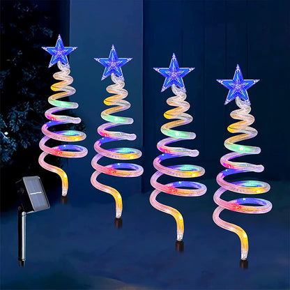 LED Christmas Tree Art Gallery Layout Landscape Light