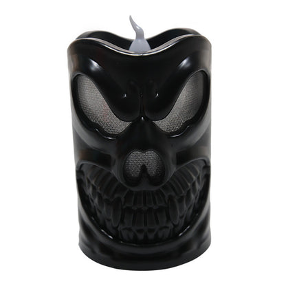 Halloween Flameless Candle Light LED Colourful Candlestick Table Decoration