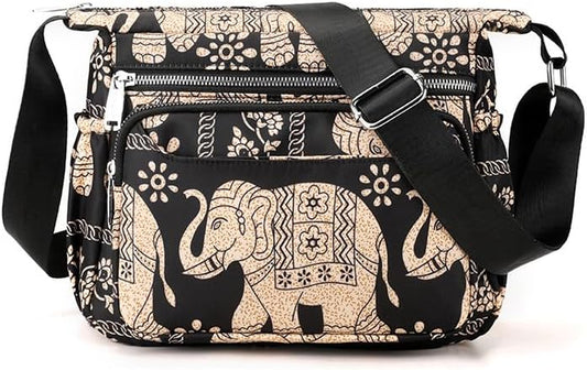 Women's Multi Pocket Waterproof Crossbody Shoulder Bag Messenger Bag