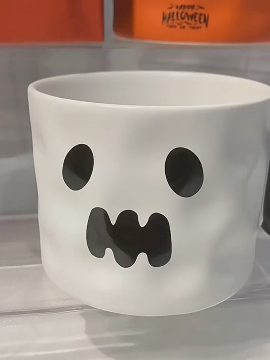 Halloween Pumpkin Cup Ceramic Mug Gift Set