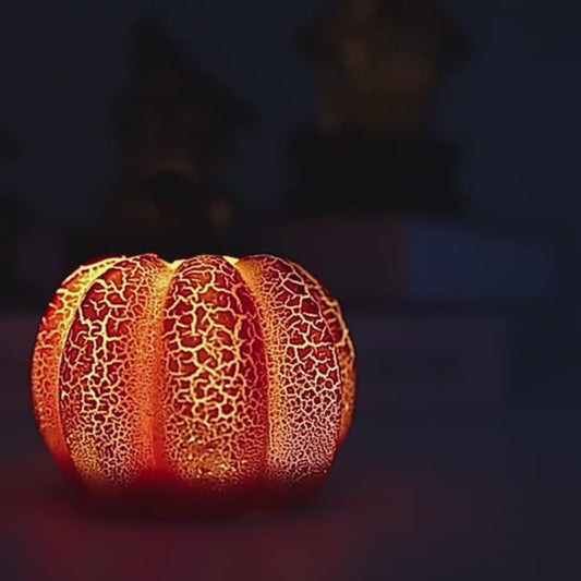 Halloween LED Candle Lamp Luminous Pumpkin Lantern