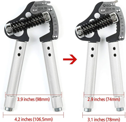 Iron Grip EXT 90 Hand Grip Strengthener Adjustable Hand Gripper