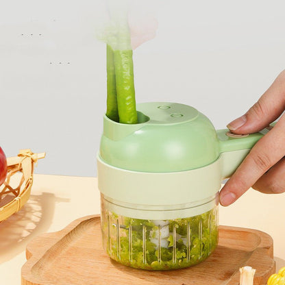 4-in-1 Portable Handheld Multifunctional Electric Food Processor - Haraps.com