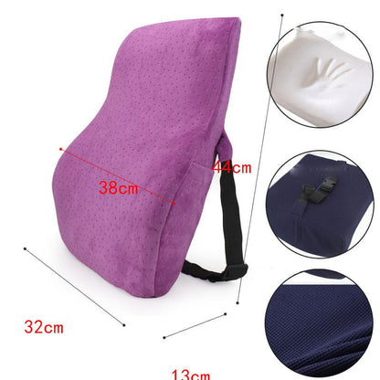 Car Seat Memory Foam Waist Cushion - Haraps.com