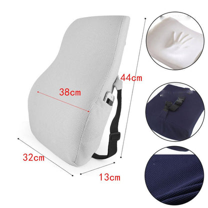Car Seat Memory Foam Waist Cushion - Haraps.com