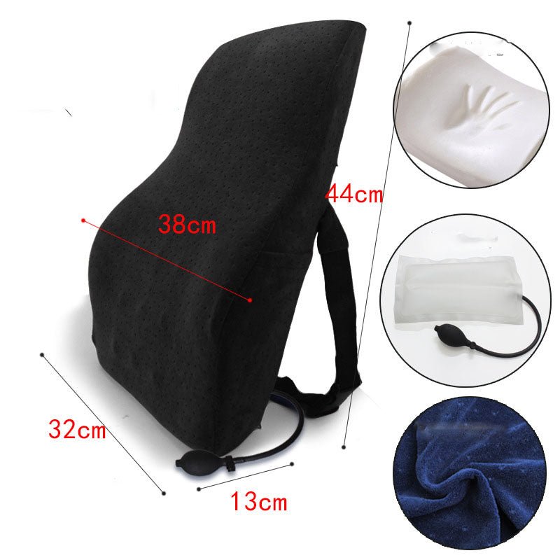 Car Seat Memory Foam Waist Cushion - Haraps.com