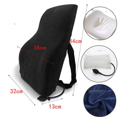 Car Seat Memory Foam Waist Cushion - Haraps.com