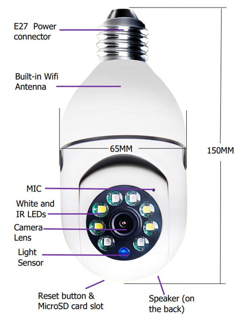 Home CCTV WiFi Security CAMERA - Haraps.com