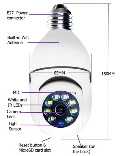 Home CCTV WiFi Security CAMERA - Haraps.com