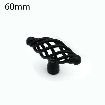 Kitchen Cabinet Door Handles Cupboard Drawer Black Handles Furniture - Haraps.com