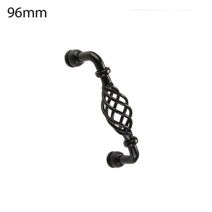 Kitchen Cabinet Door Handles Cupboard Drawer Black Handles Furniture - Haraps.com