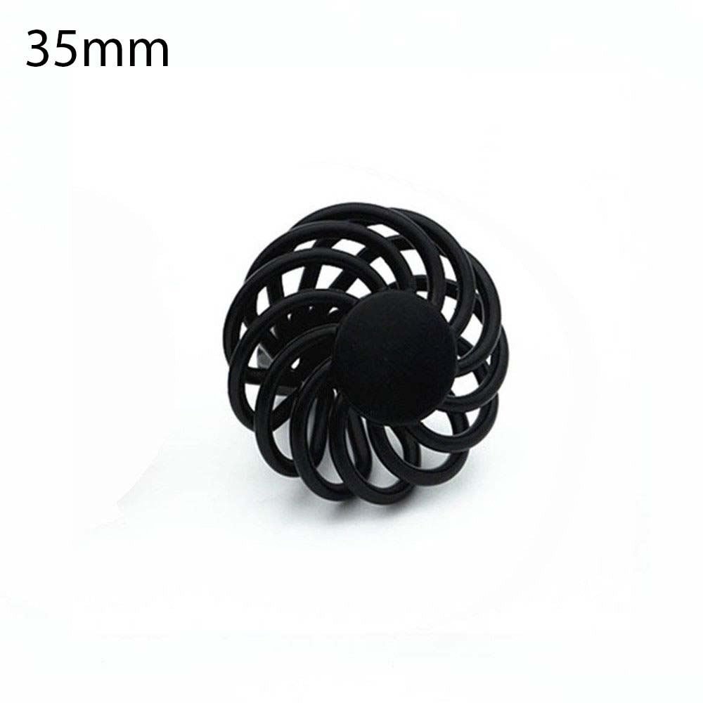 Kitchen Cabinet Door Handles Cupboard Drawer Black Handles Furniture - Haraps.com