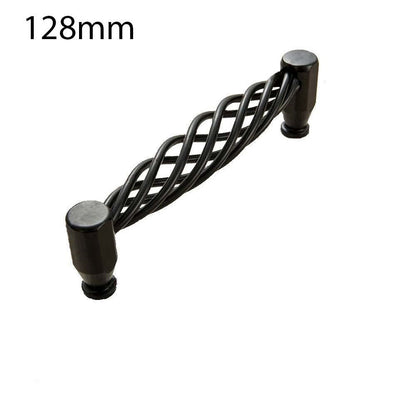 Kitchen Cabinet Door Handles Cupboard Drawer Black Handles Furniture - Haraps.com