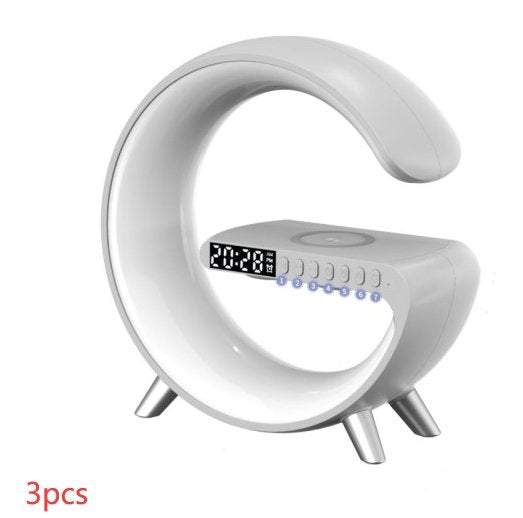 Multifunctional LED Lamp with Bluetooth Speakers Wireless Charger - Haraps.com